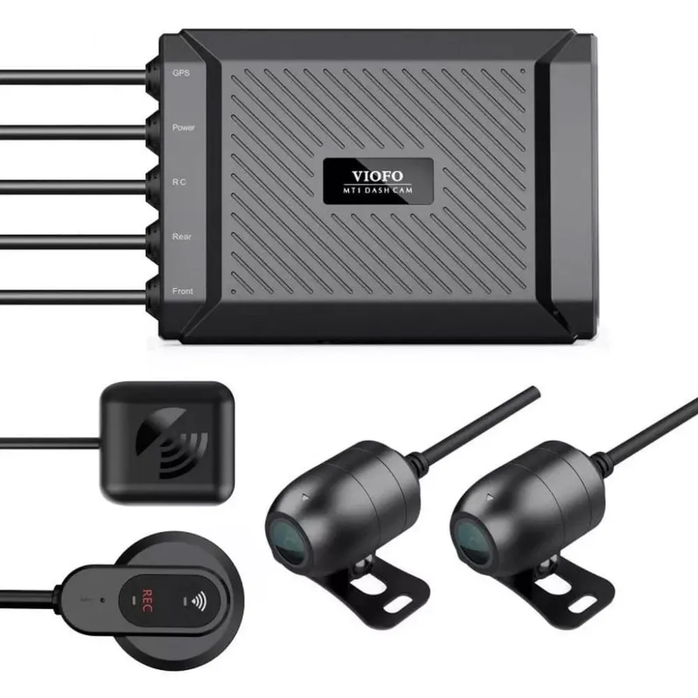 Viofo MT1 2CH Dual Wifi GPS 32 Go dashcam pour moto
