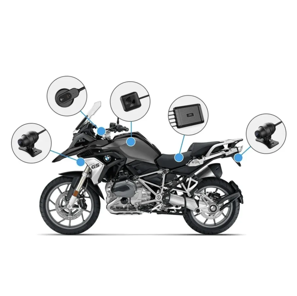 Viofo MT1 2CH Dual Wifi GPS 32 Go dashcam pour moto
