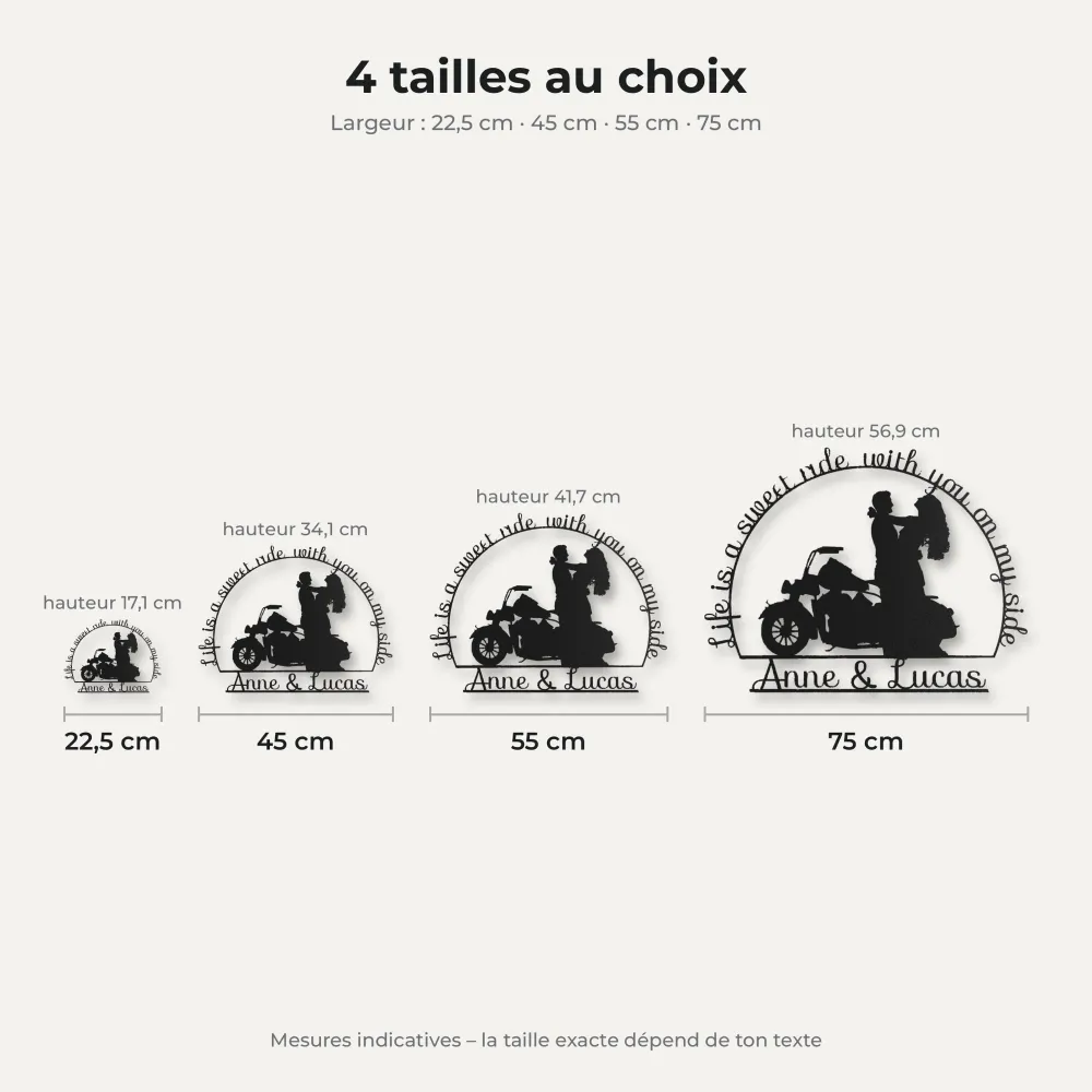 Vivre d’amour et de moto!
