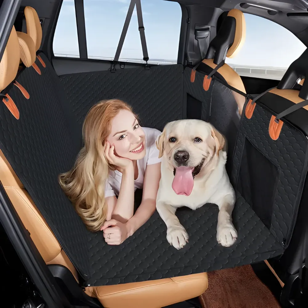 Extension de siège de voiture pour chien avec sol dur Vivre Décor