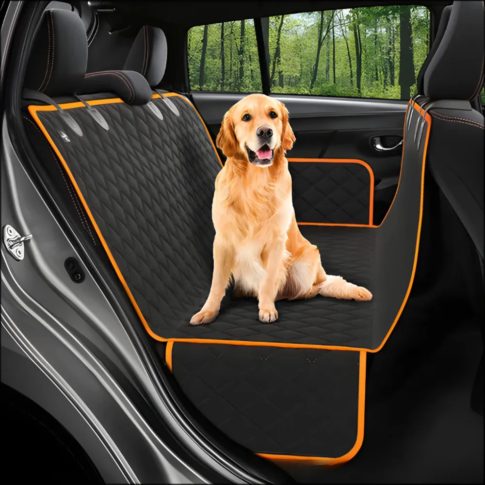 Extension de siège de voiture pour chien avec sol dur Vivre Décor