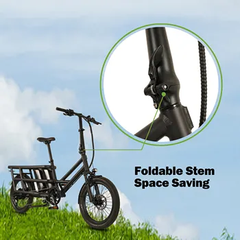 Vélo Electrique Cargo Artax Avec Remorque Enfant