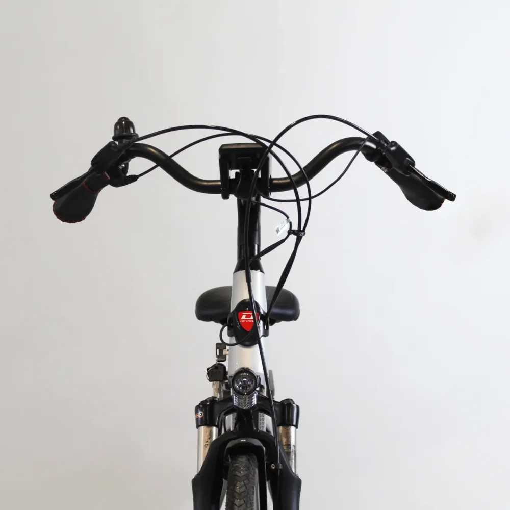 Vélo électrique Devron 28426 gris