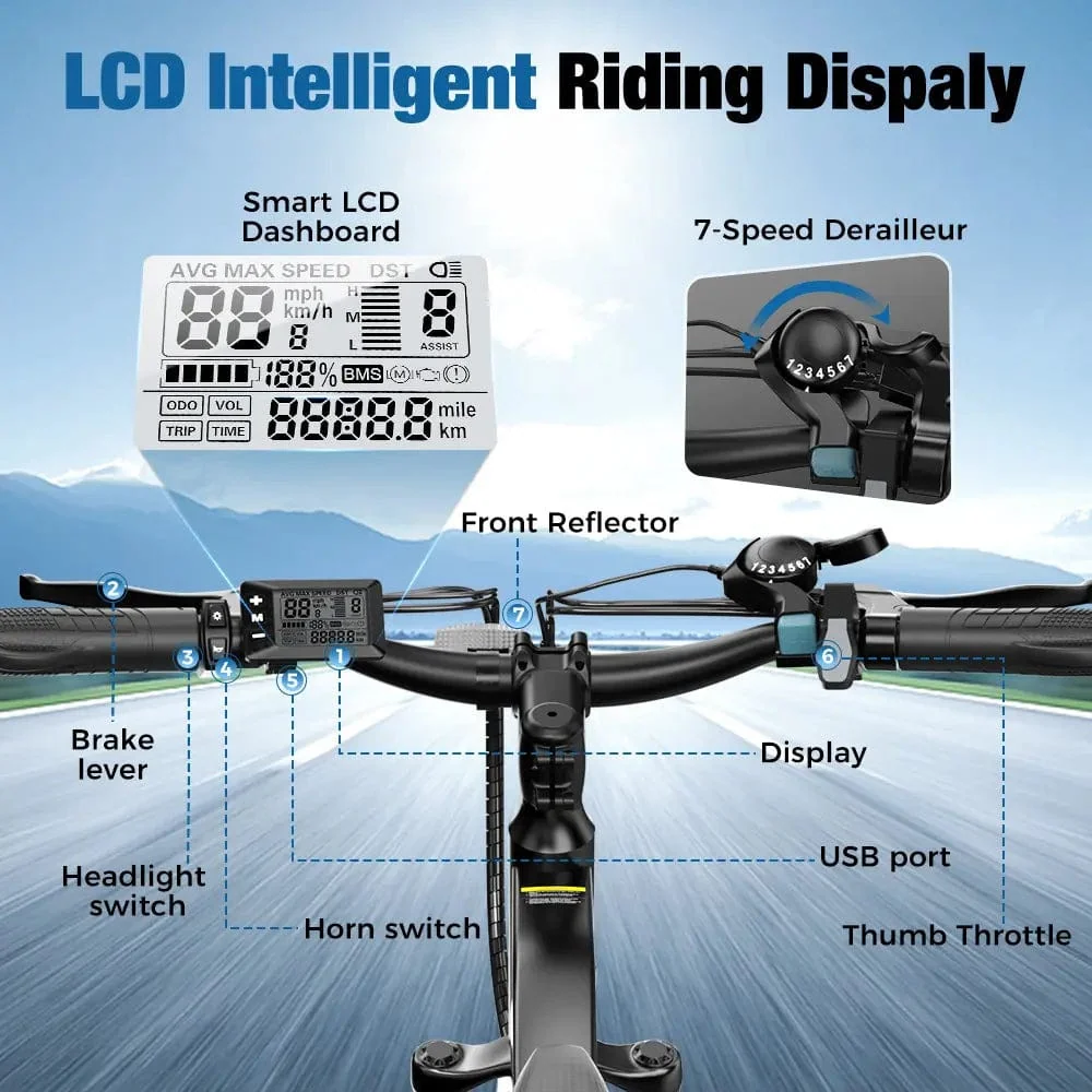 Vélo électrique EB3 | 250 W, autonomie de 100 km