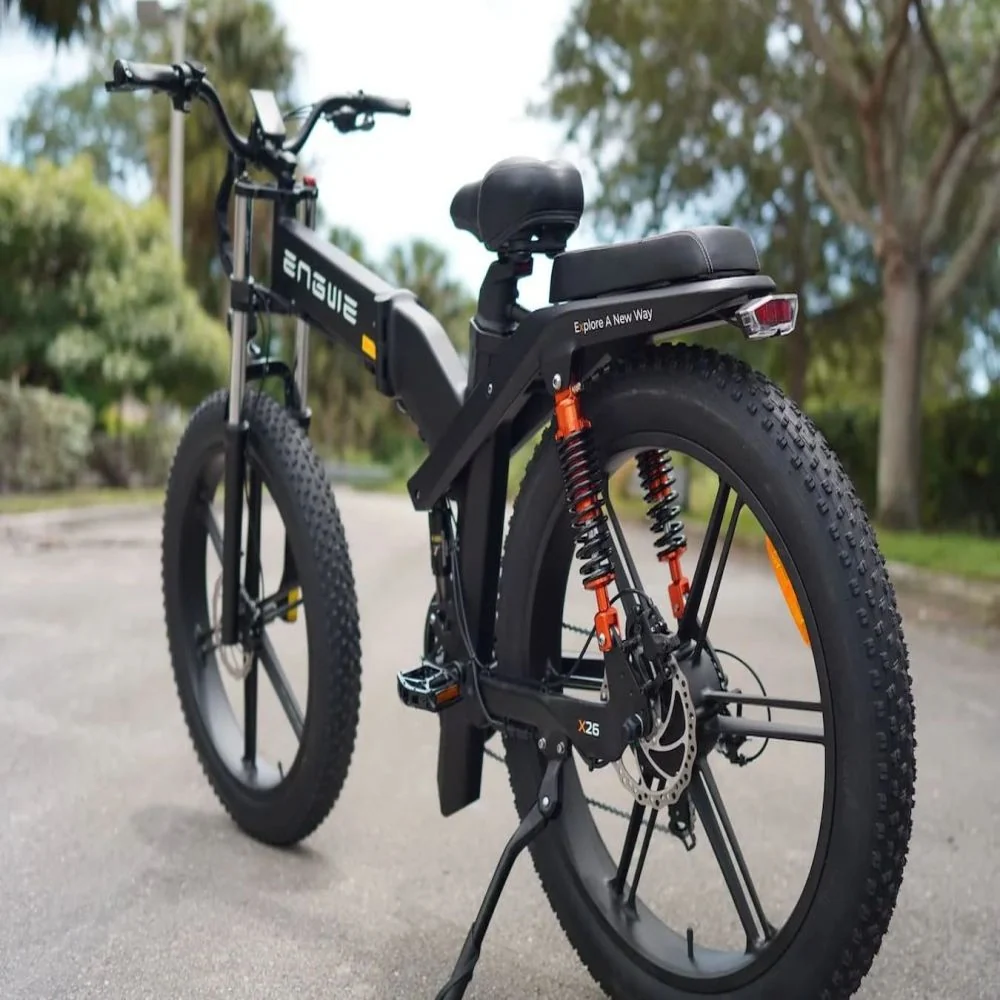 Vélo Électrique - ENGWE X26 - Roues 26" - Moteur 1000W - Batterie 48V 19.2AH - Autonomie 64KM - Noir