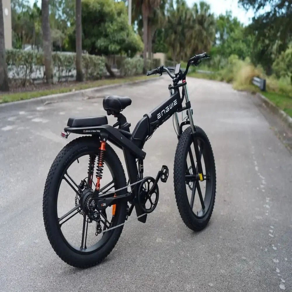 Vélo Électrique - ENGWE X26 - Roues 26" - Moteur 1000W - Batterie 48V 19.2AH - Autonomie 64KM - Noir