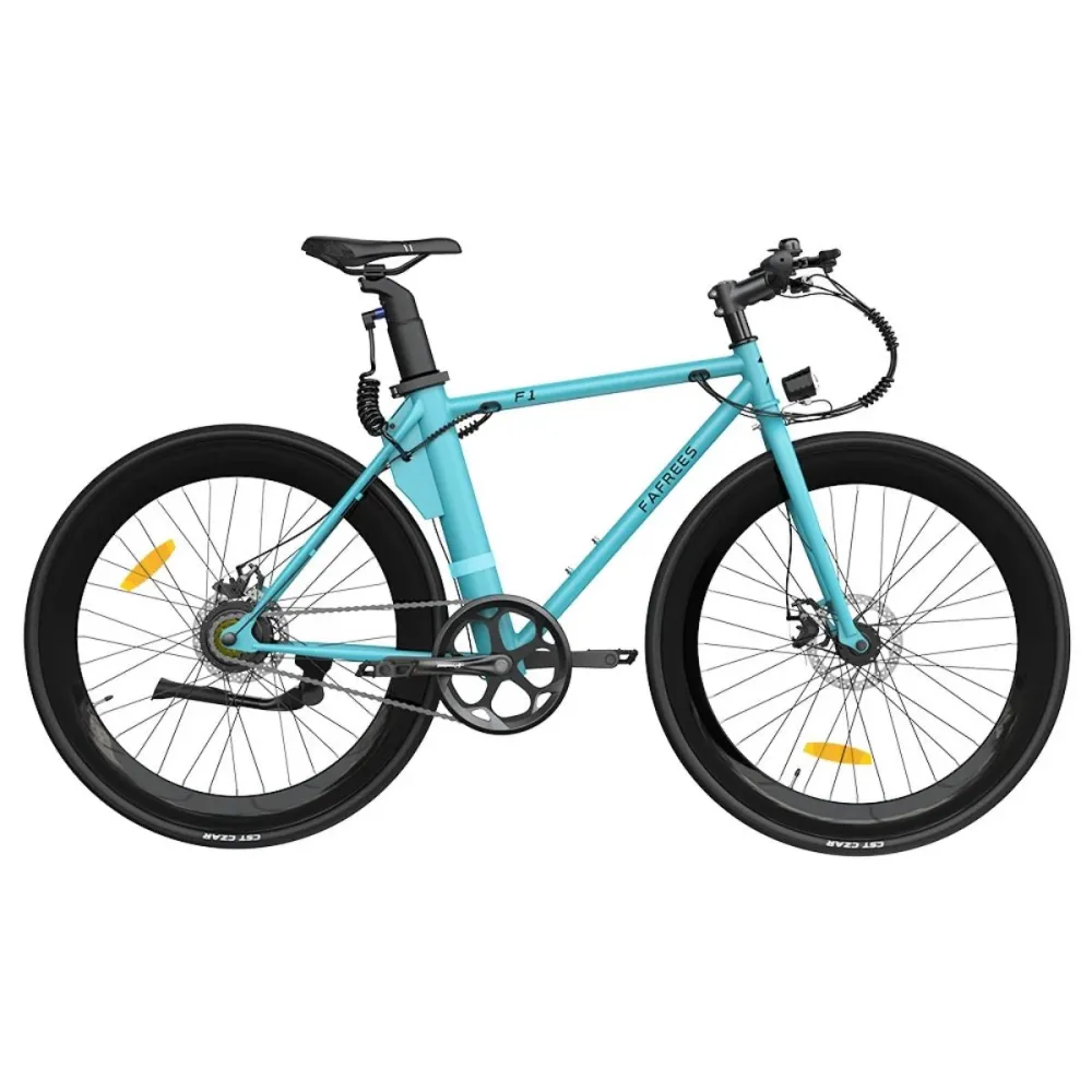 Vélo électrique FAFREES F1 - 250W 313.2WH Autonomie 40KM Freins à disque - Bleu