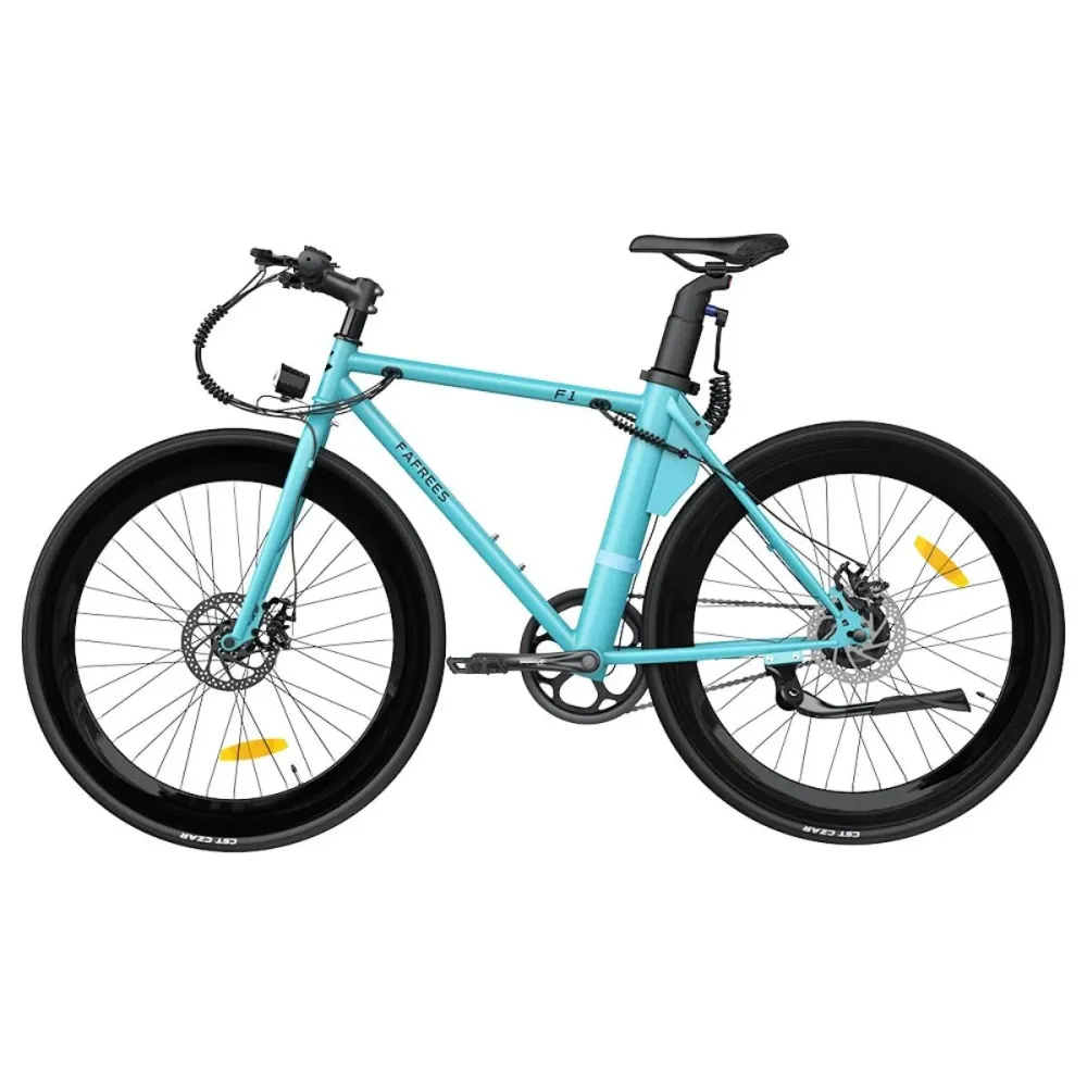 Vélo électrique FAFREES F1 - 250W 313.2WH Autonomie 40KM Freins à disque - Bleu
