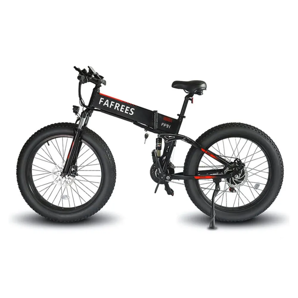 Vélo Électrique FAFREES FF91 | 1000W Batterie 480WH Autonomie 40KM | Noir