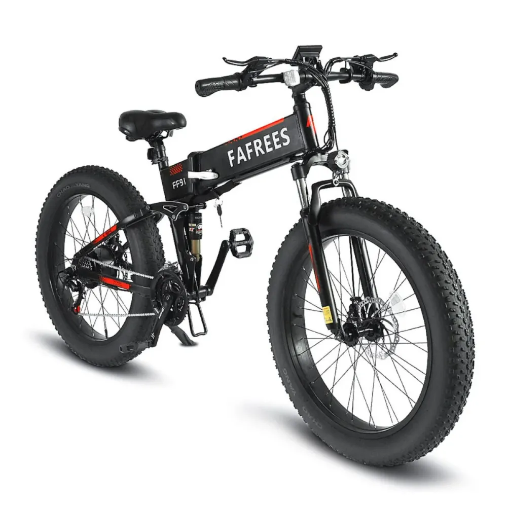 Vélo Électrique FAFREES FF91 | 1000W Batterie 480WH Autonomie 40KM | Noir