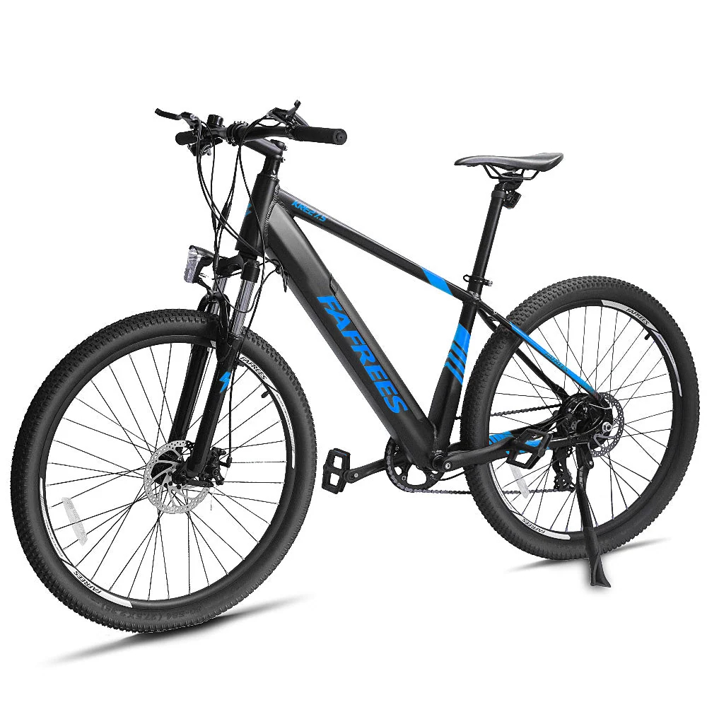 Vélo Électrique FAFREES KRE27.5 - Moteur 250W Batterie 360Wh Autonomie 90KM - Bleu