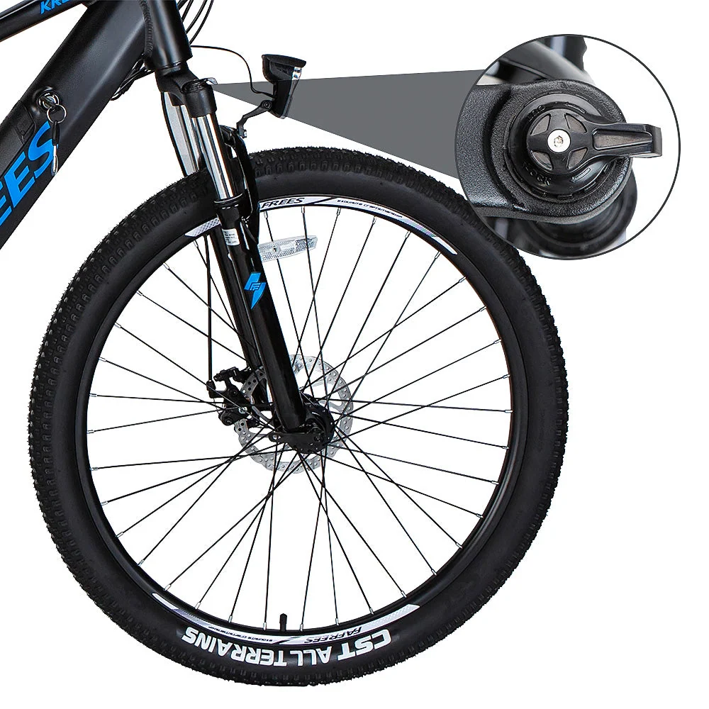Vélo Électrique FAFREES KRE27.5 - Moteur 250W Batterie 360Wh Autonomie 90KM - Bleu