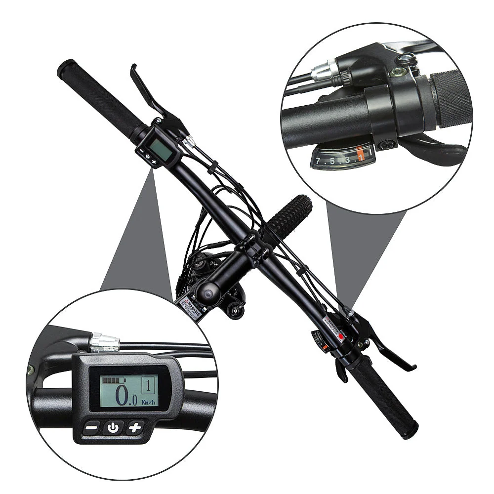 Vélo Électrique FAFREES KRE27.5 - Puissance 250W Batterie 360Wh Autonomie 90KM - Noir