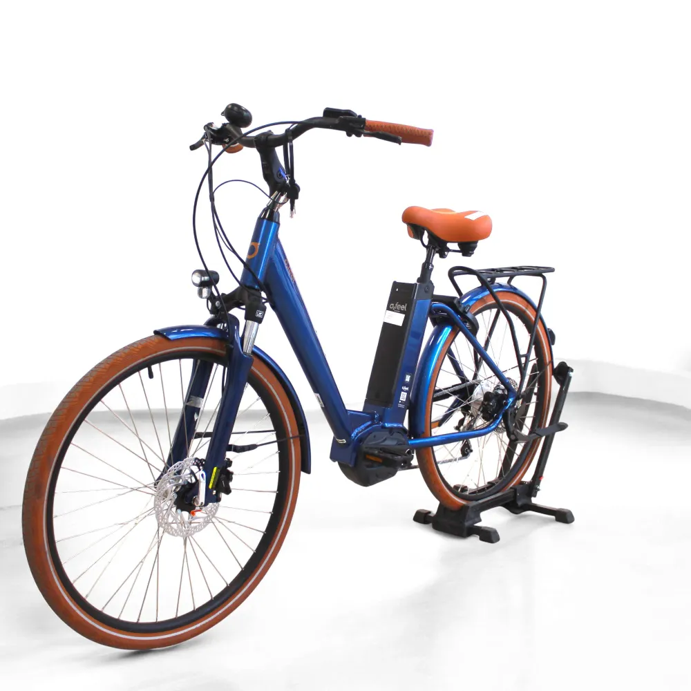 Vélo électrique O2 Feel IVog City Boost 6.1 bleu