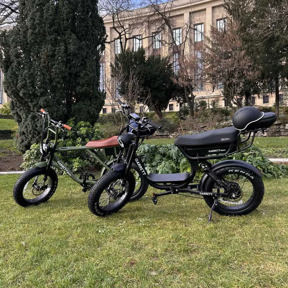 Vélo électrique Garrett Miller X biplace cargo (VERSION 2026)