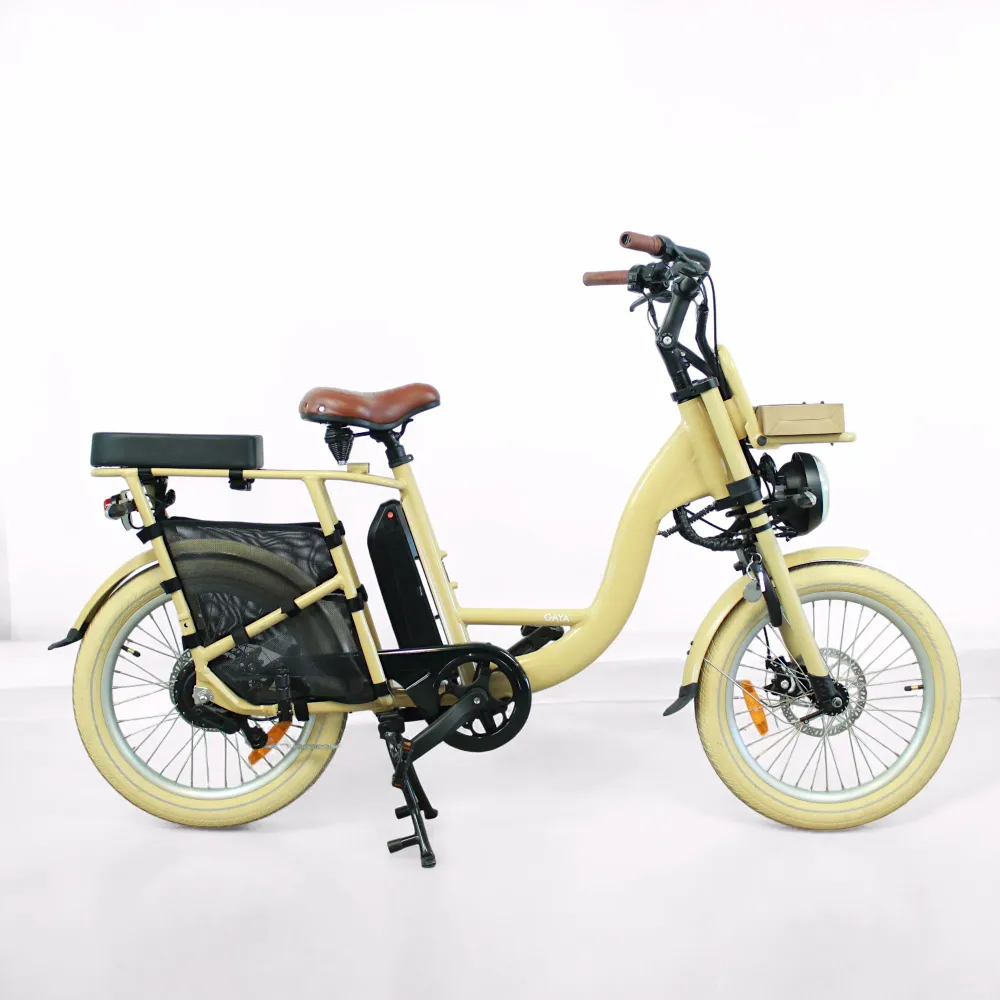 Vélo électrique Gaya Le Compact beige