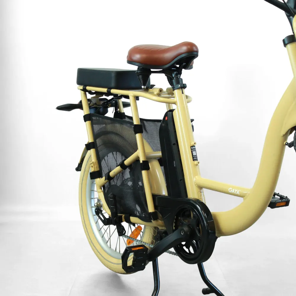 Vélo électrique Gaya Le Compact beige