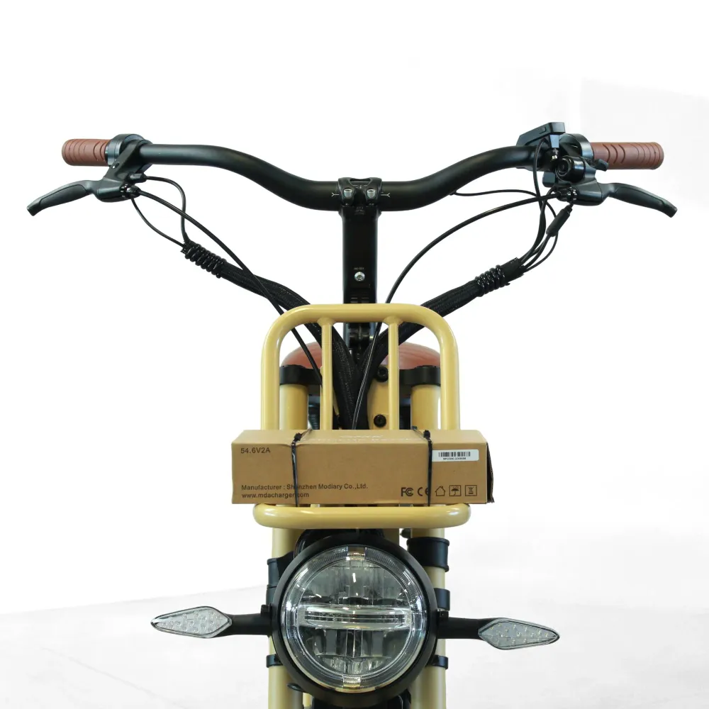 Vélo électrique Gaya Le Compact beige