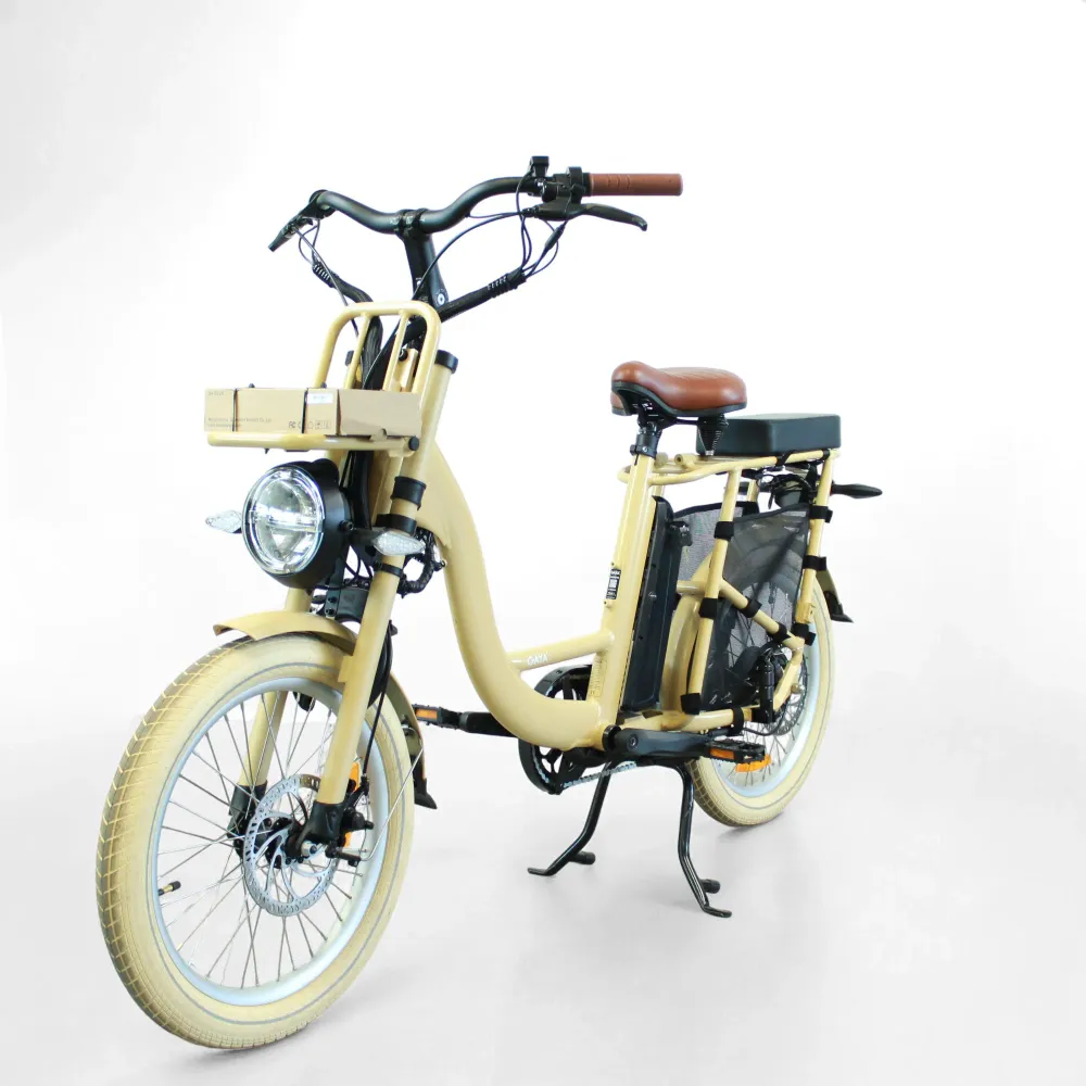 Vélo électrique Gaya Le Compact beige