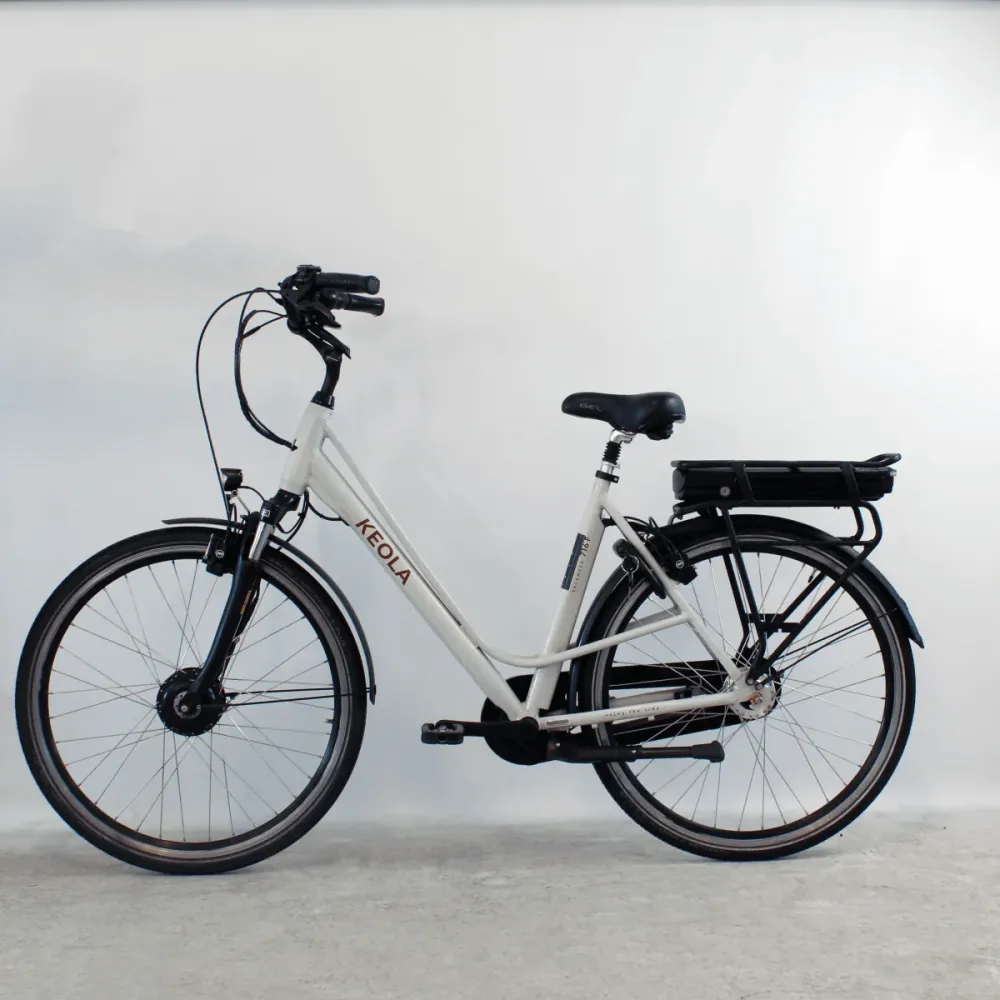 Vélo électrique Keola 716F Balanced gris clair
