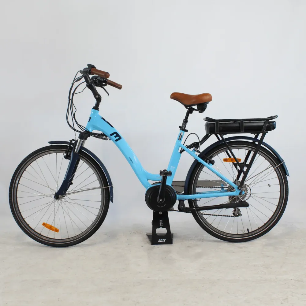 Vélo électrique Moov' City D8 26" bleu