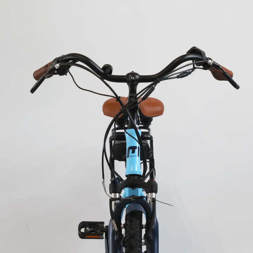 Vélo électrique Moov' City D8 26" bleu