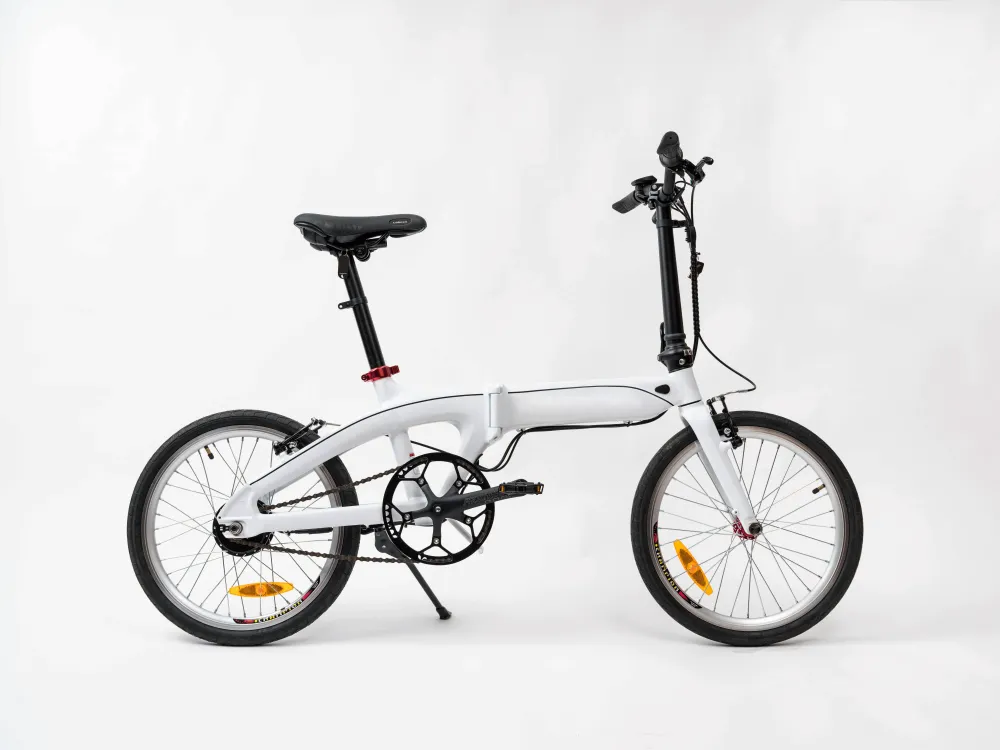Vélo électrique pliable léger - moteur 250W AKM, batterie LG intégrée - 100 km d'autonomie