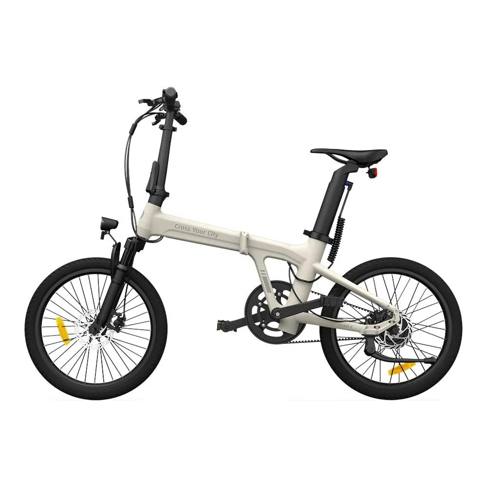 Vélo électrique pliant ADO Air 20S - Moteur 250W Batterie 36V9.6Ah Assisté Autonomie 100KM Freins à Disque Hydrauliques -...