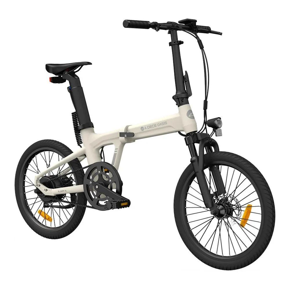 Vélo électrique pliant ADO Air 20S - Moteur 250W Batterie 36V9.6Ah Assisté Autonomie 100KM Freins à Disque Hydrauliques -...