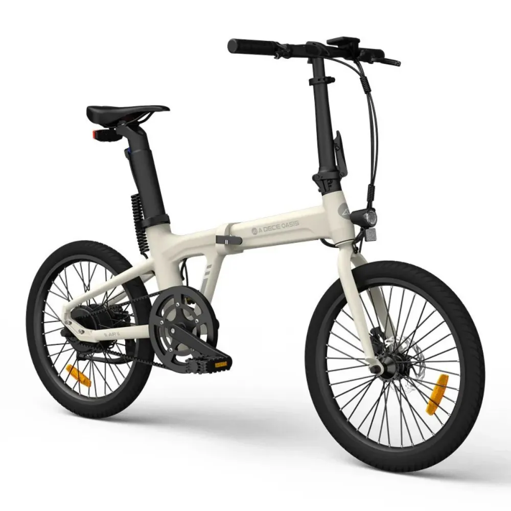 Vélo électrique pliant ADO Air 20 - Moteur 250W Batterie 36V9.6Ah Assisté Autonomie 100KM Freins à Disque Hydrauliques - B...