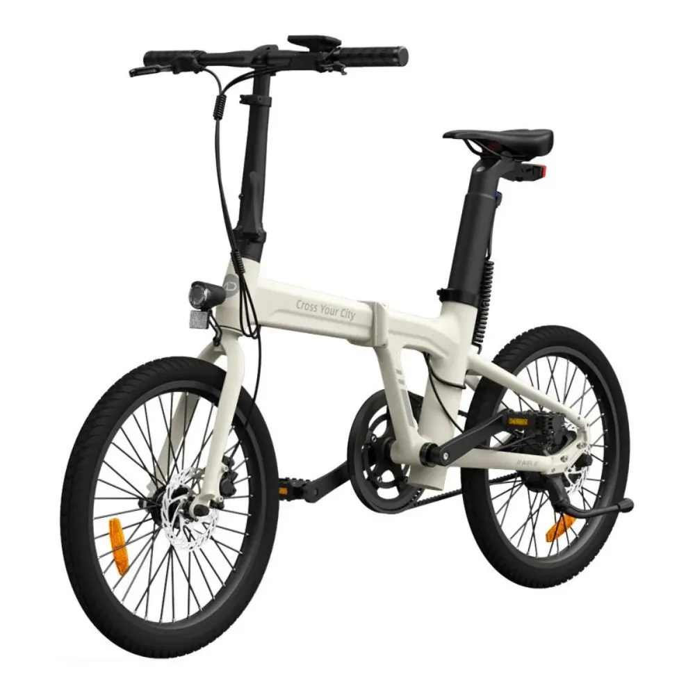 Vélo électrique pliant ADO Air 20 - Moteur 250W Batterie 36V9.6Ah Assisté Autonomie 100KM Freins à Disque Hydrauliques - B...