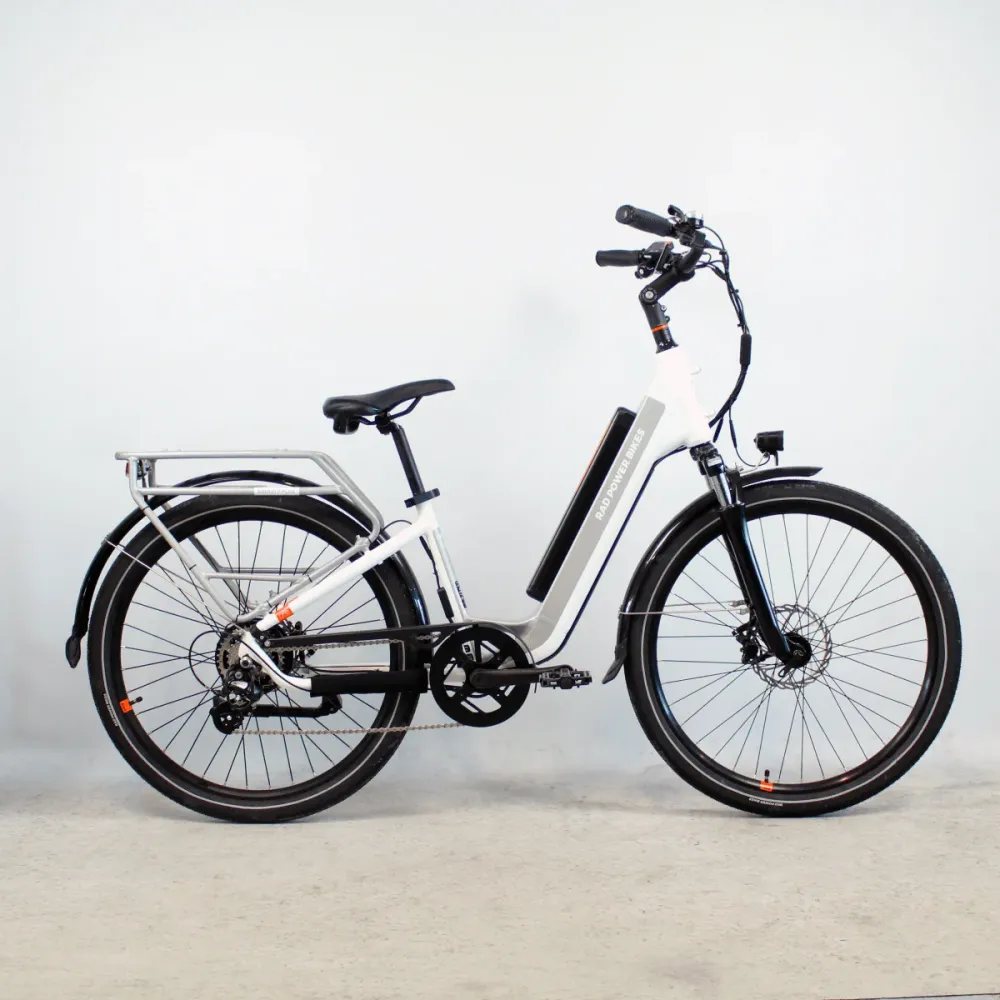 Vélo électrique Rad Power Bikes RadCity 5 Plus blanc