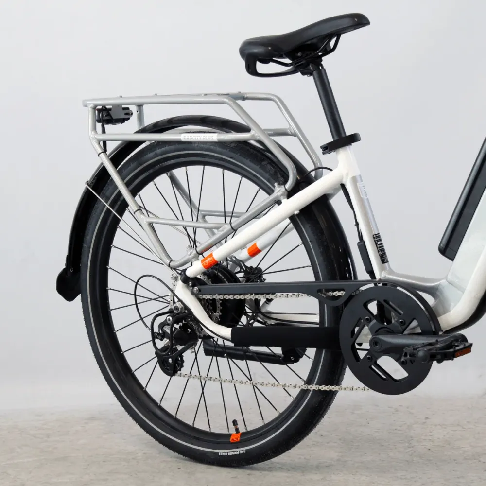 Vélo électrique Rad Power Bikes RadCity 5 Plus blanc