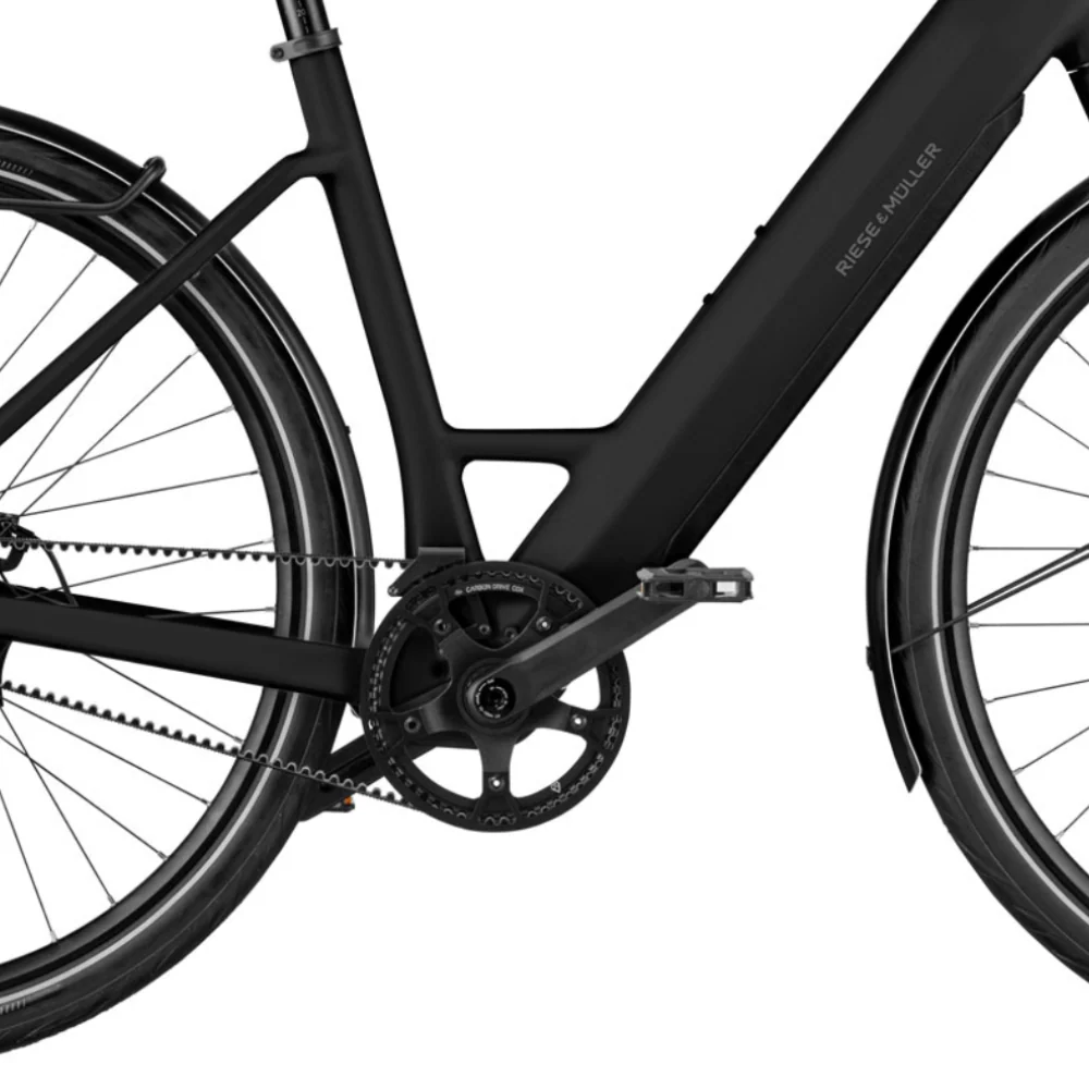 Vélo électrique Riese & Müller UBN Six Silent Noir