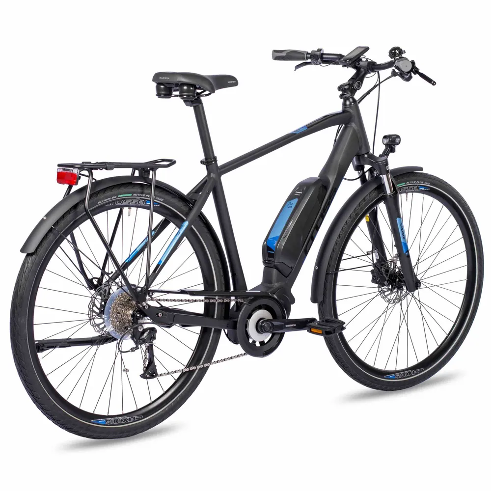 Vélo électrique trekking homme 28" V-TRON SHIMANO STEPS E-5000 418 Wh 9 vitesses SHIMANO RD-T3000 - B-OUTIL