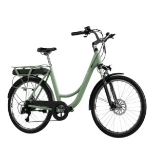 Vélo électrique urbain 80 km autonomie suspension avant Cecotec