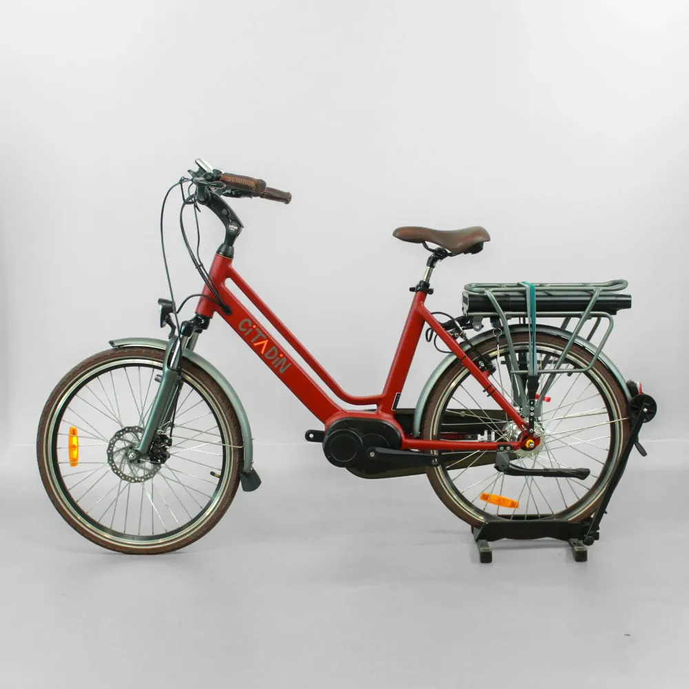Vélo électrique Virage Citadin rouge 26"