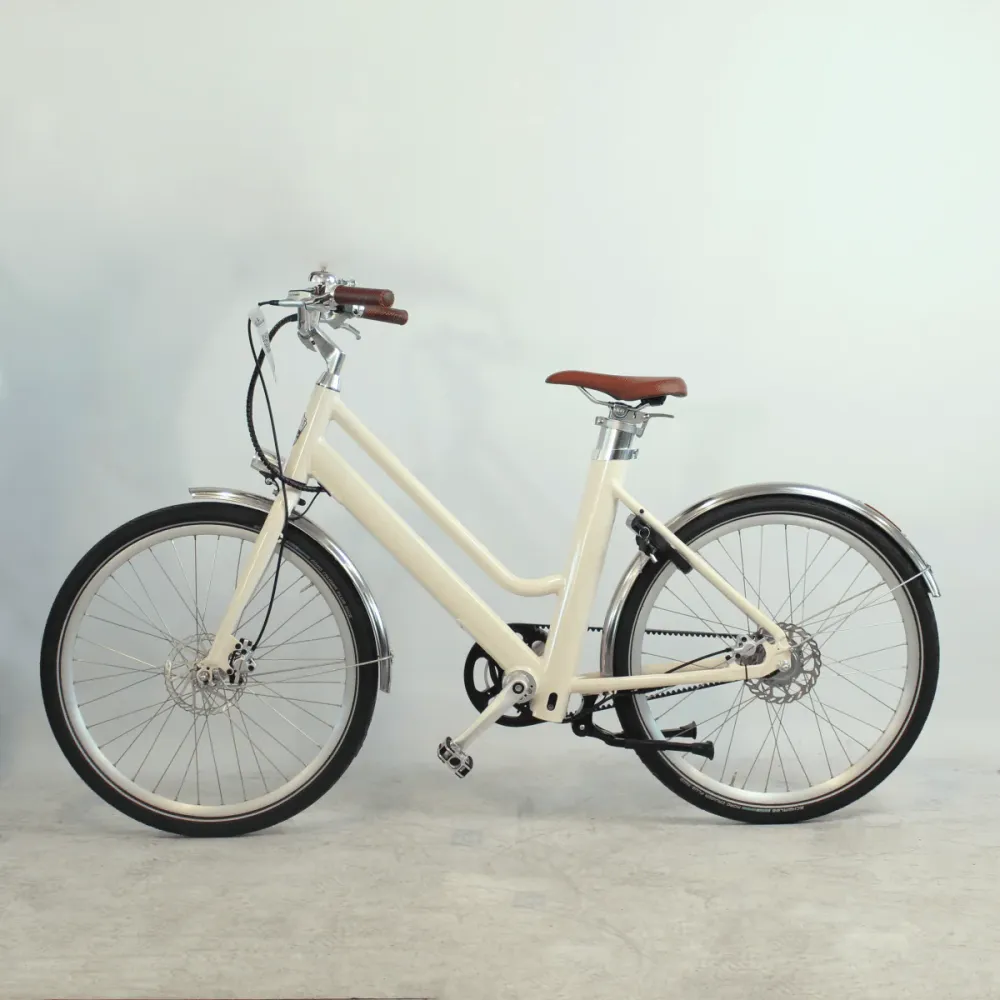 Vélo électrique Voltaire Bellecour crème