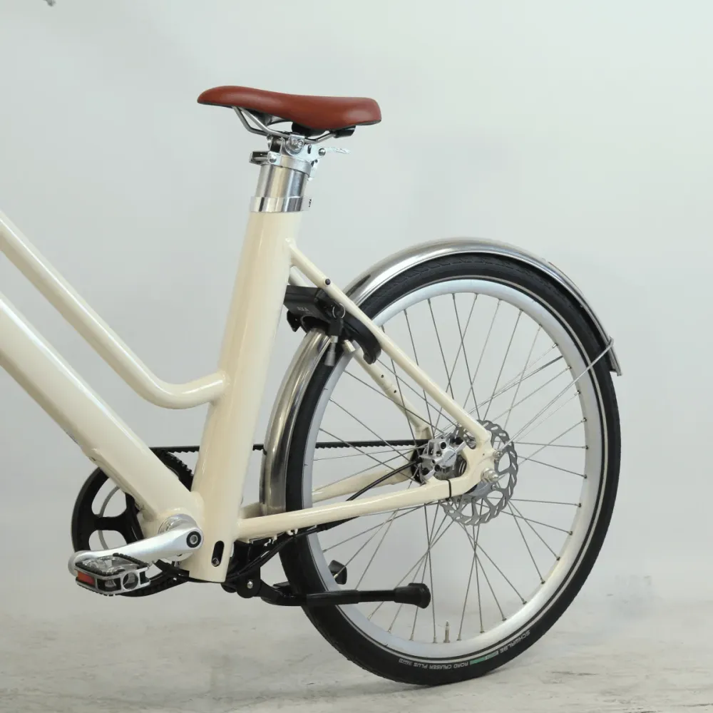 Vélo électrique Voltaire Bellecour crème