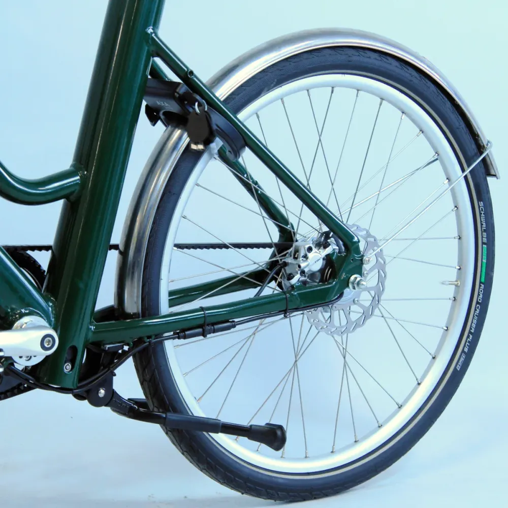 Vélo électrique Voltaire Courcelles vert