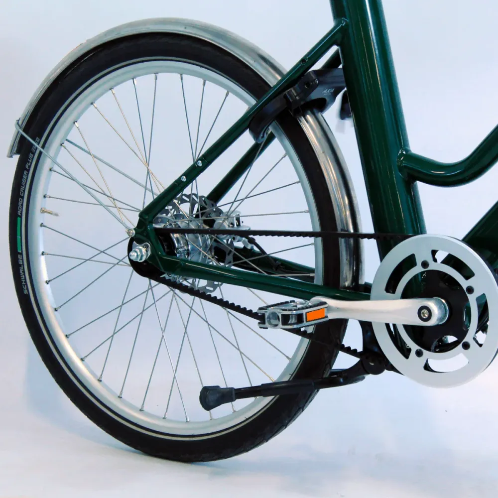 Vélo électrique Voltaire Courcelles vert