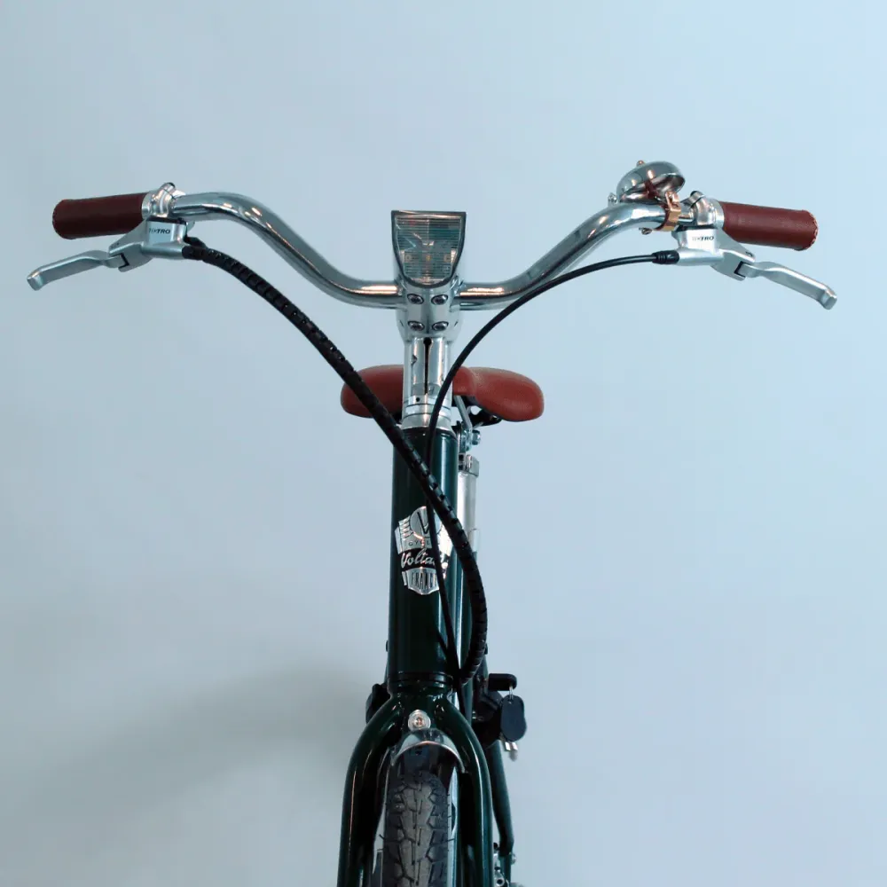 Vélo électrique Voltaire Courcelles vert