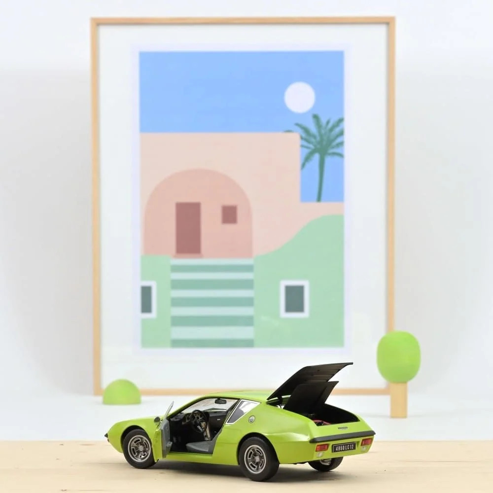 Voiture Alpine A310 1600VF 1975 Vert Tilleul