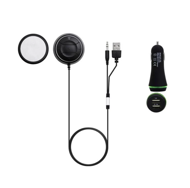TD® Voiture Bluetooth mains libres voiture récepteur audio Bluetooth voiture Bluetooth AUX