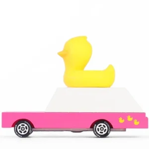 Voiture en Bois Candycar World - Canard Jaune