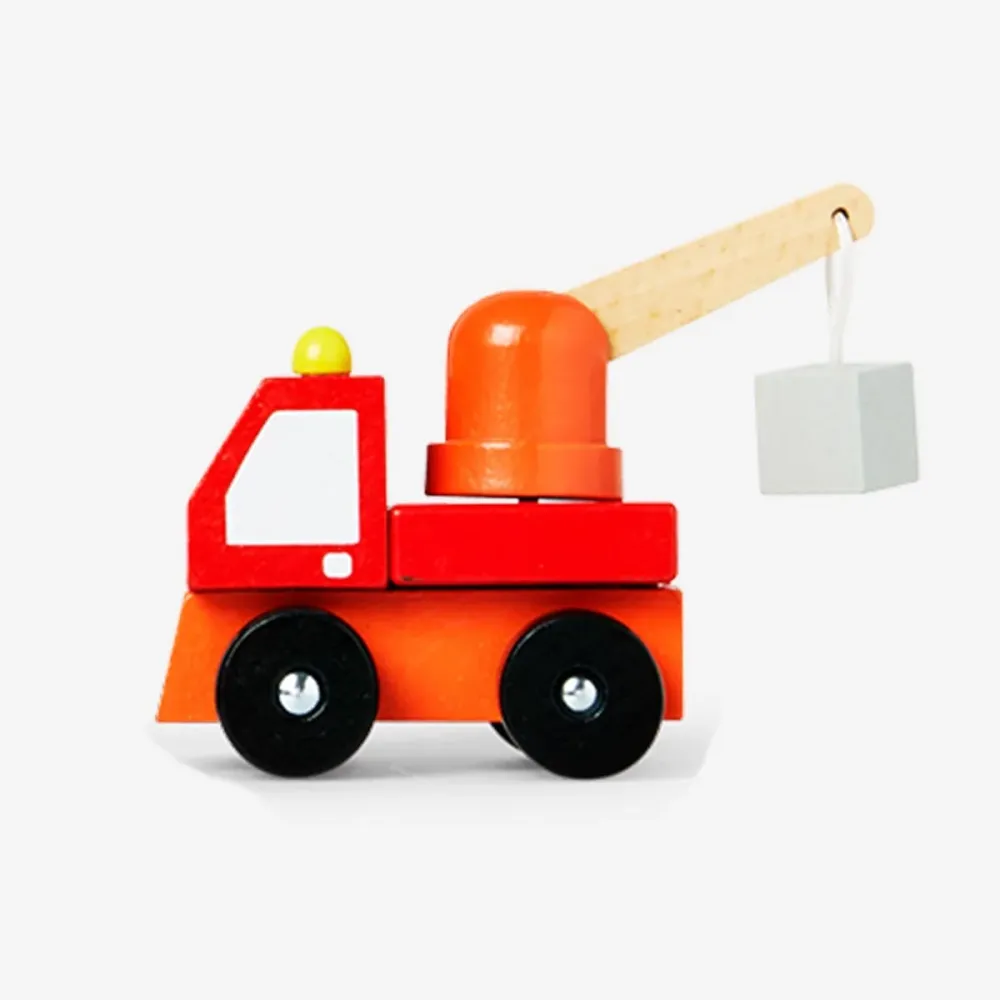Voiture de chantier en bois