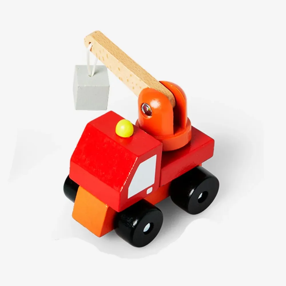 Voiture de chantier en bois