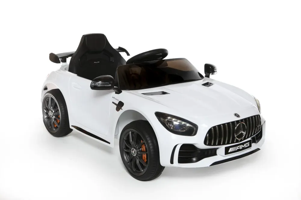 Voiture Électrique Enfant Mercedes AMG GTR Blanche