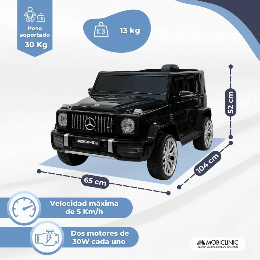 Voiture électrique | Mercedes Benz | Pédale électrique | Télécommande | USB, Bluetooth, Radio FM | Terrakid | Mobiclinic
