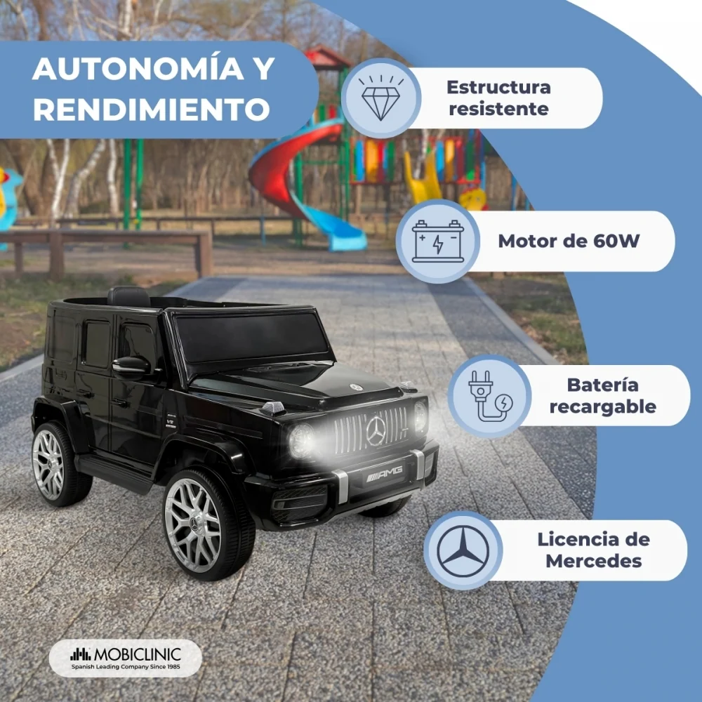 Voiture électrique | Mercedes Benz | Pédale électrique | Télécommande | USB, Bluetooth, Radio FM | Terrakid | Mobiclinic